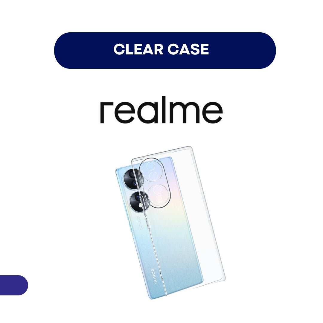 Estuche Transparente Rígido para Realme