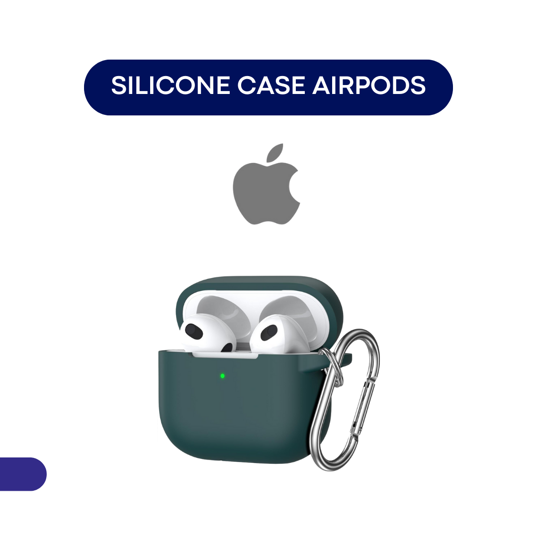 Funda Silicone Case para Airpods + Arnes