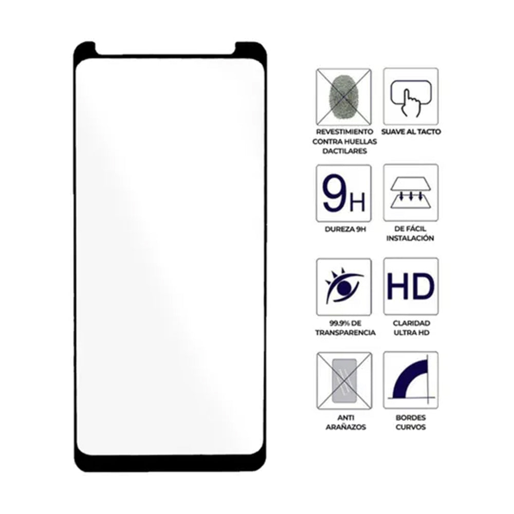 Vidrio Curvo Full Pega Para Oppo - Pantallas Curvas