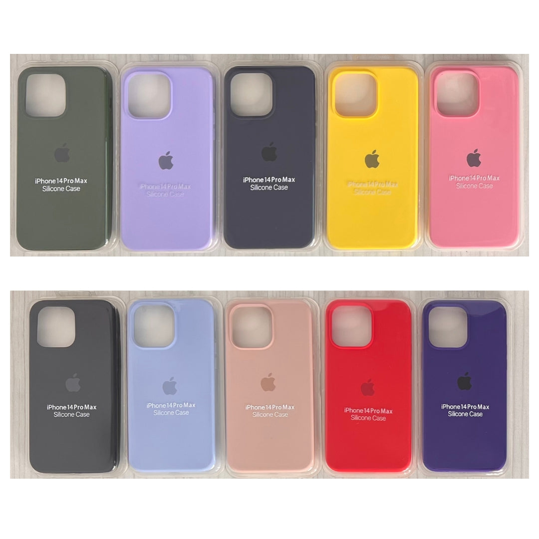 Estuche Forro Silicone Case Para iPhone (otras referencias/2)