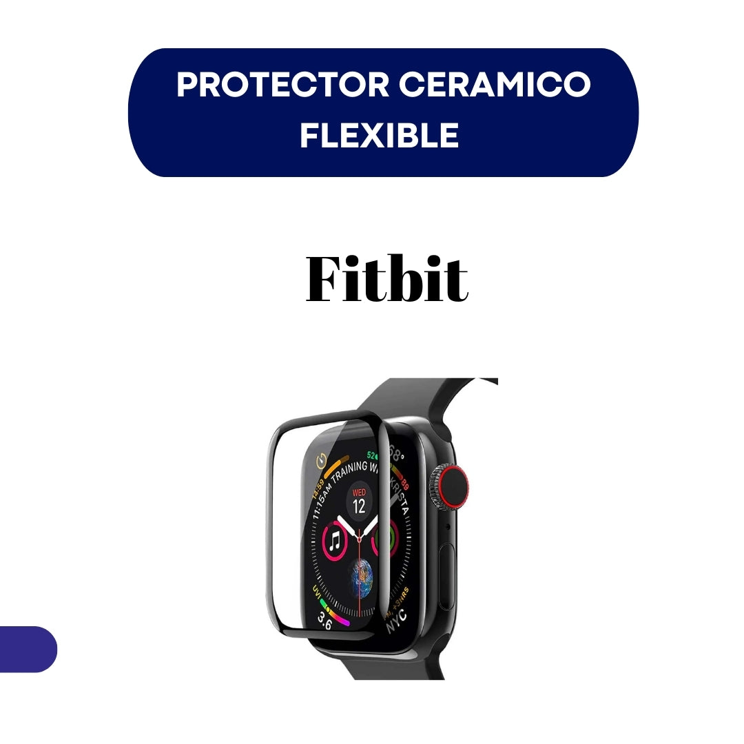 2 Und Protector Vidrios Cerámicas Para Fitbit