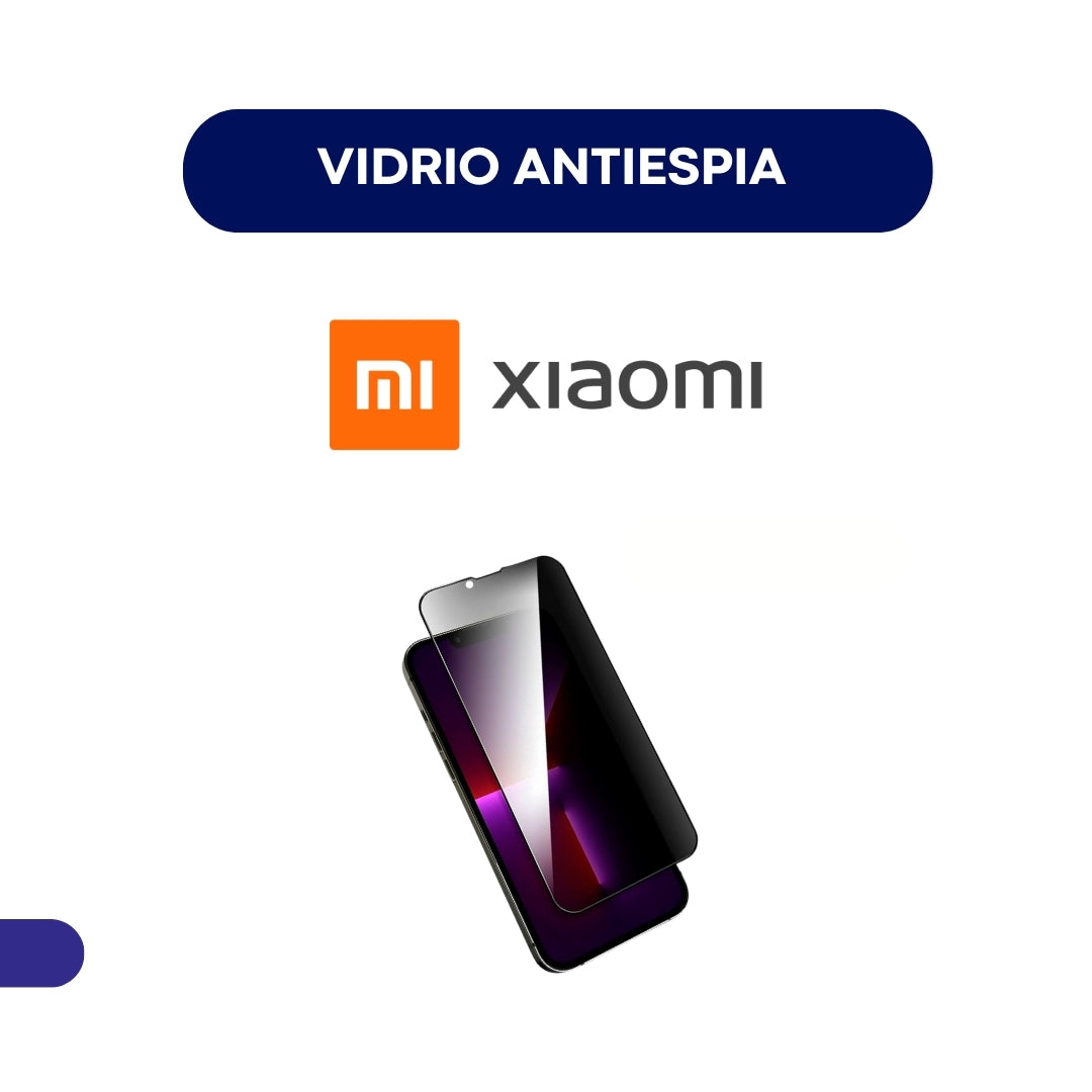 Vidrio Templado Anti Espía Para Xiaomi