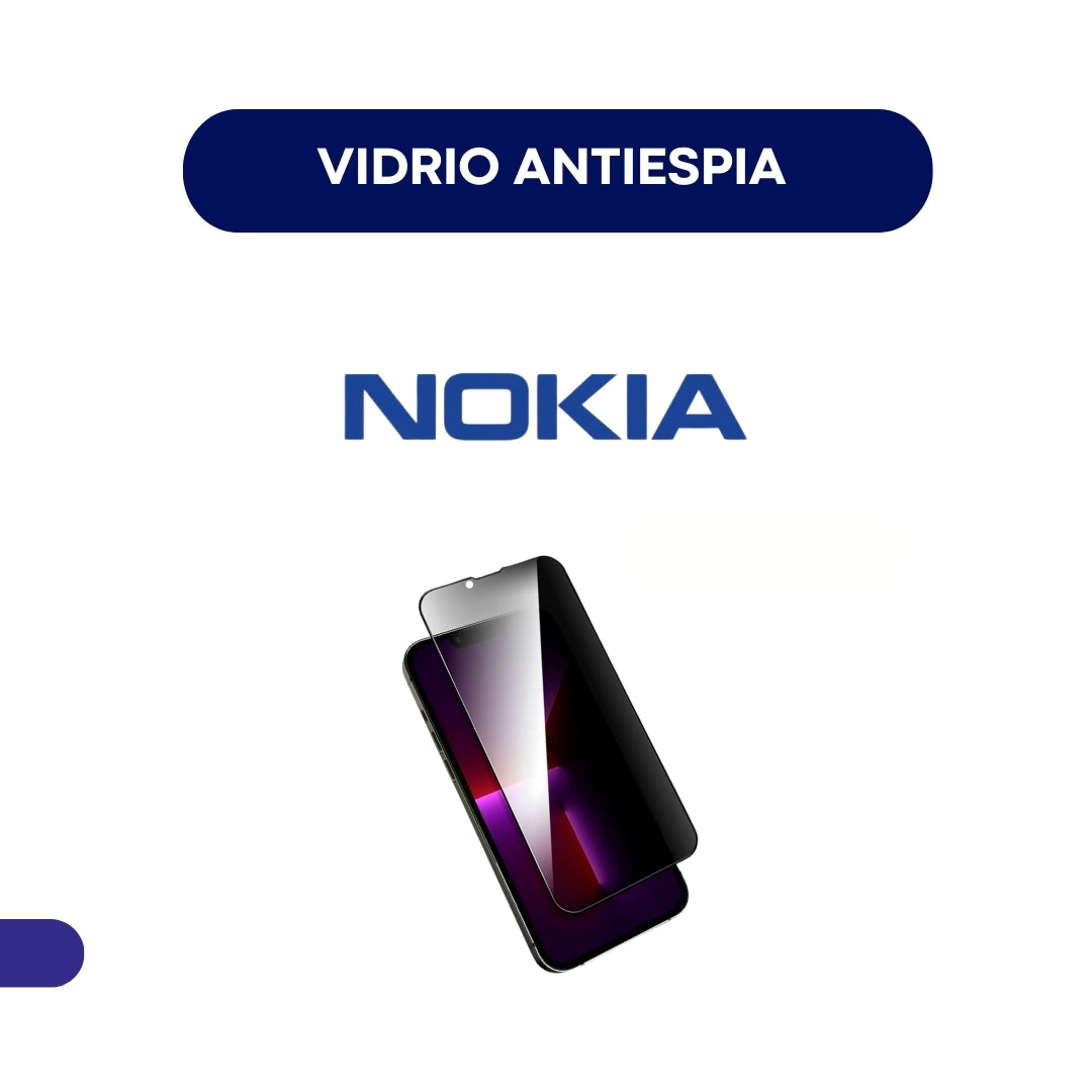 Vidrio Templado Anti Espía Para Nokia