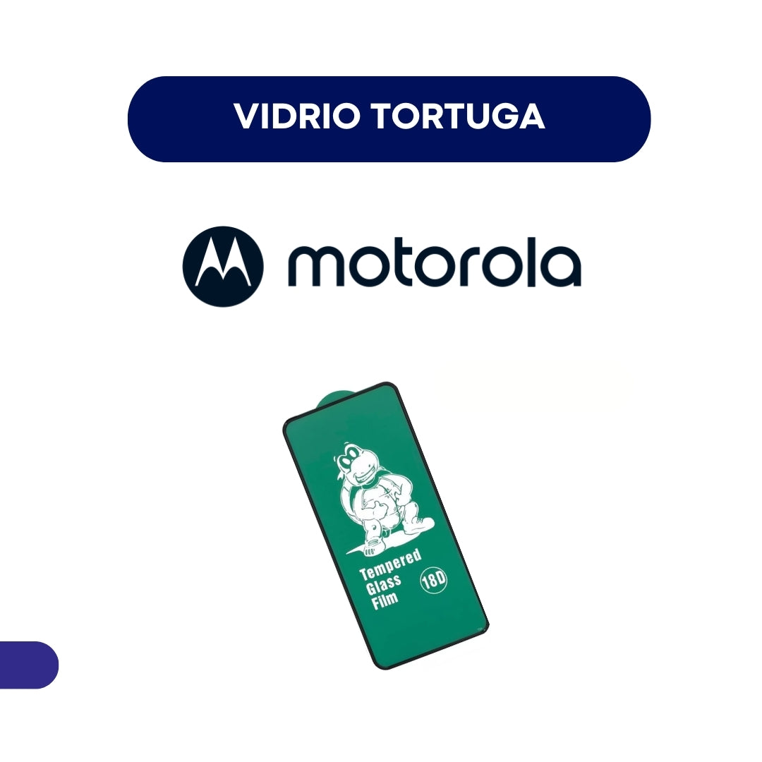 Vidrio Tortuga Borde Goma Para Motorola