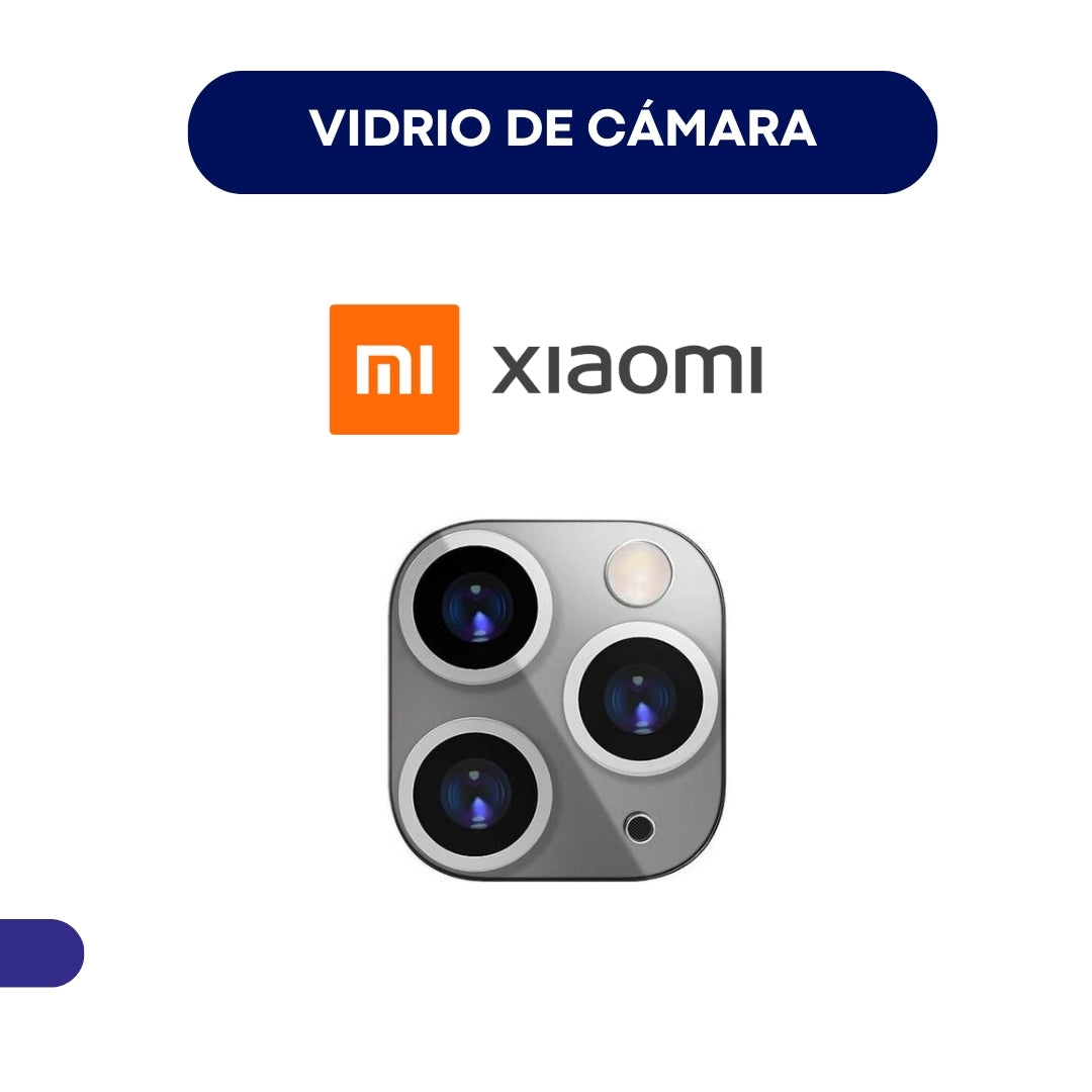 Vidrio Protector De Cámara Para Xiaomi