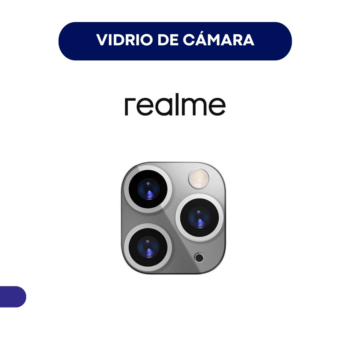 Vidrio Protector De Cámara Para Realme