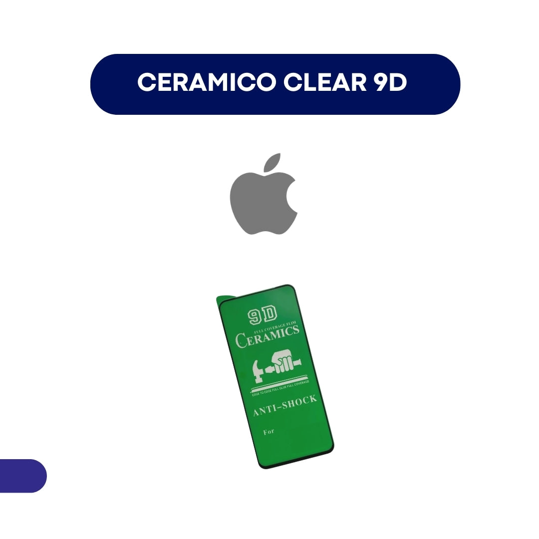 Vidrio Cerámica 9d Para Celular Iphone