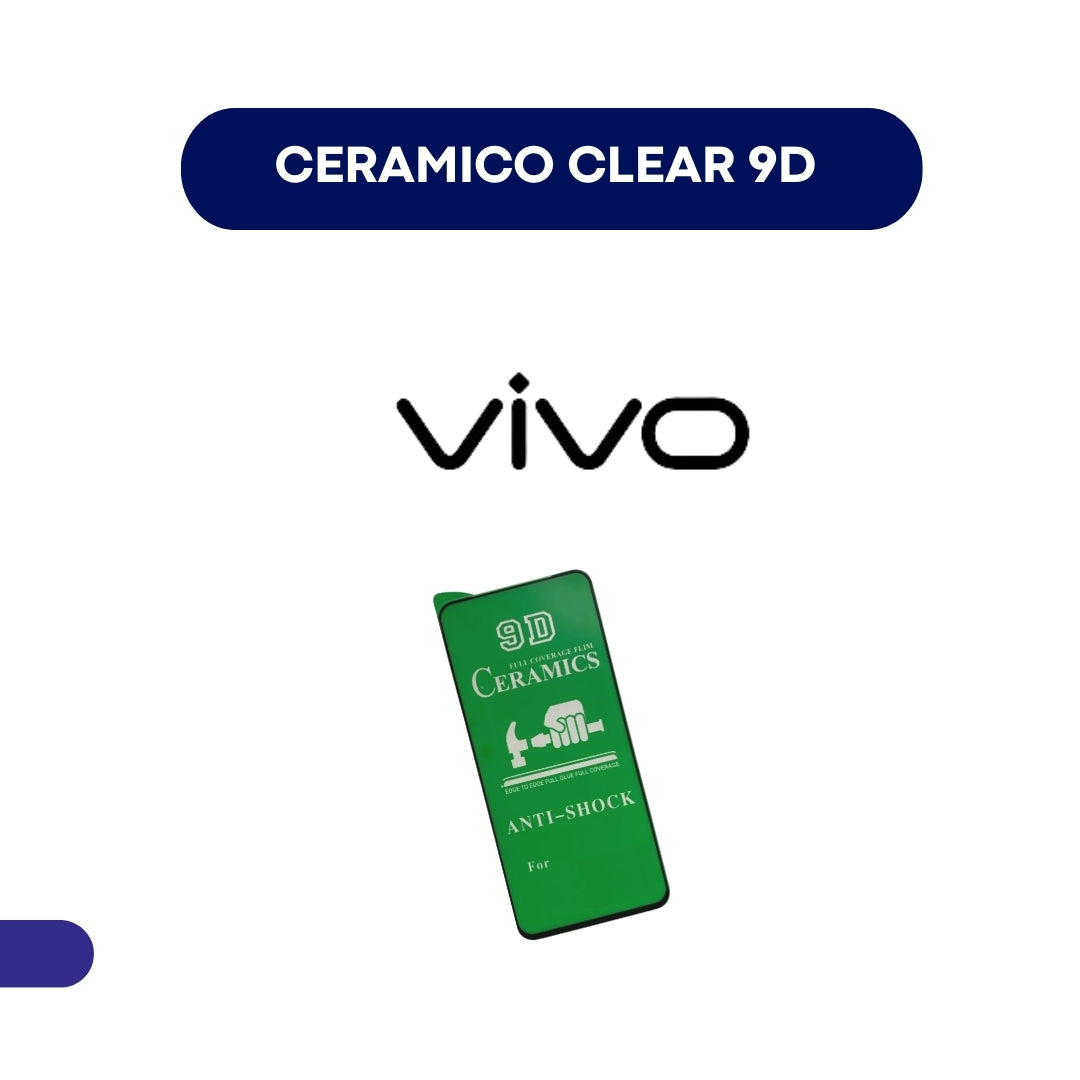 Vidrio Cerámica 9d Para Celular Vivo