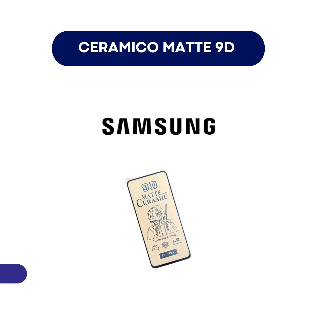 Vidrio Cerámica Matte 9d Para Samsung