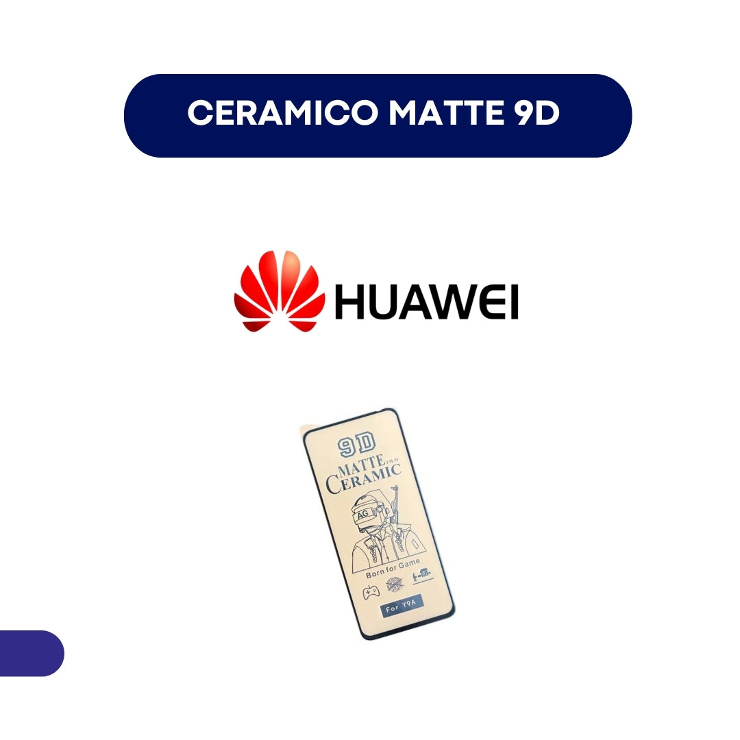 Vidrio Cerámica Matte 9d Para Huawei