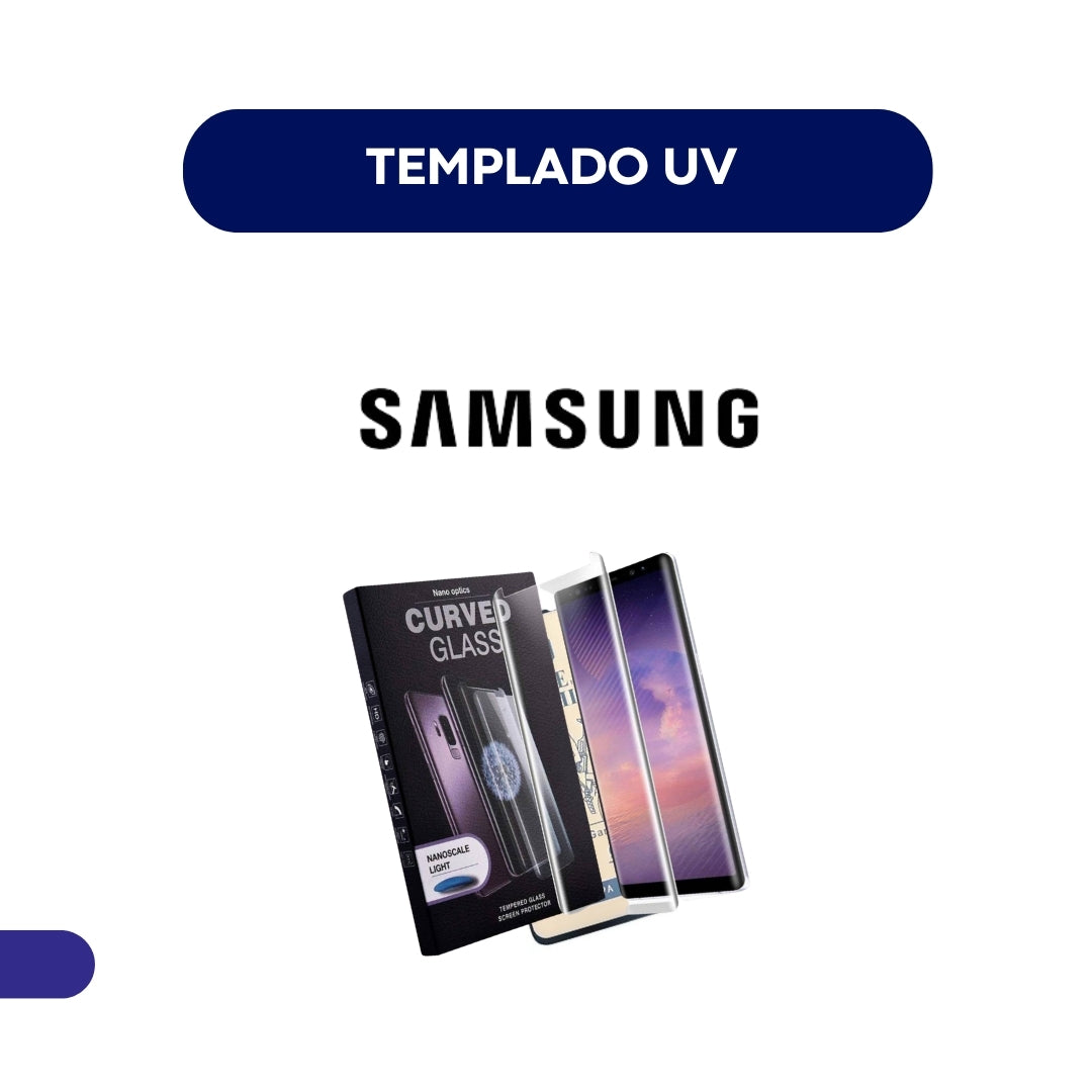 Vidrio Templado Curvo Uv Para Samsung