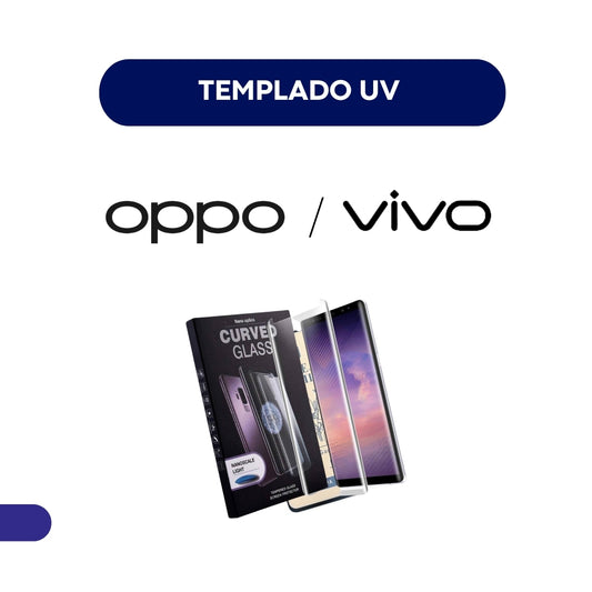 Vidrio Templado Curvo Uv Para Oppo / Vivo