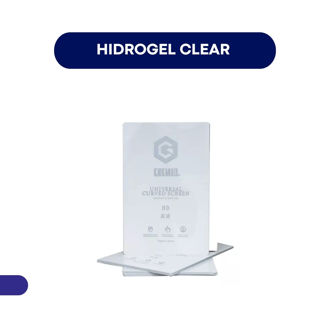 Protector De Pantalla Hd En Hidrogel Clear Universal