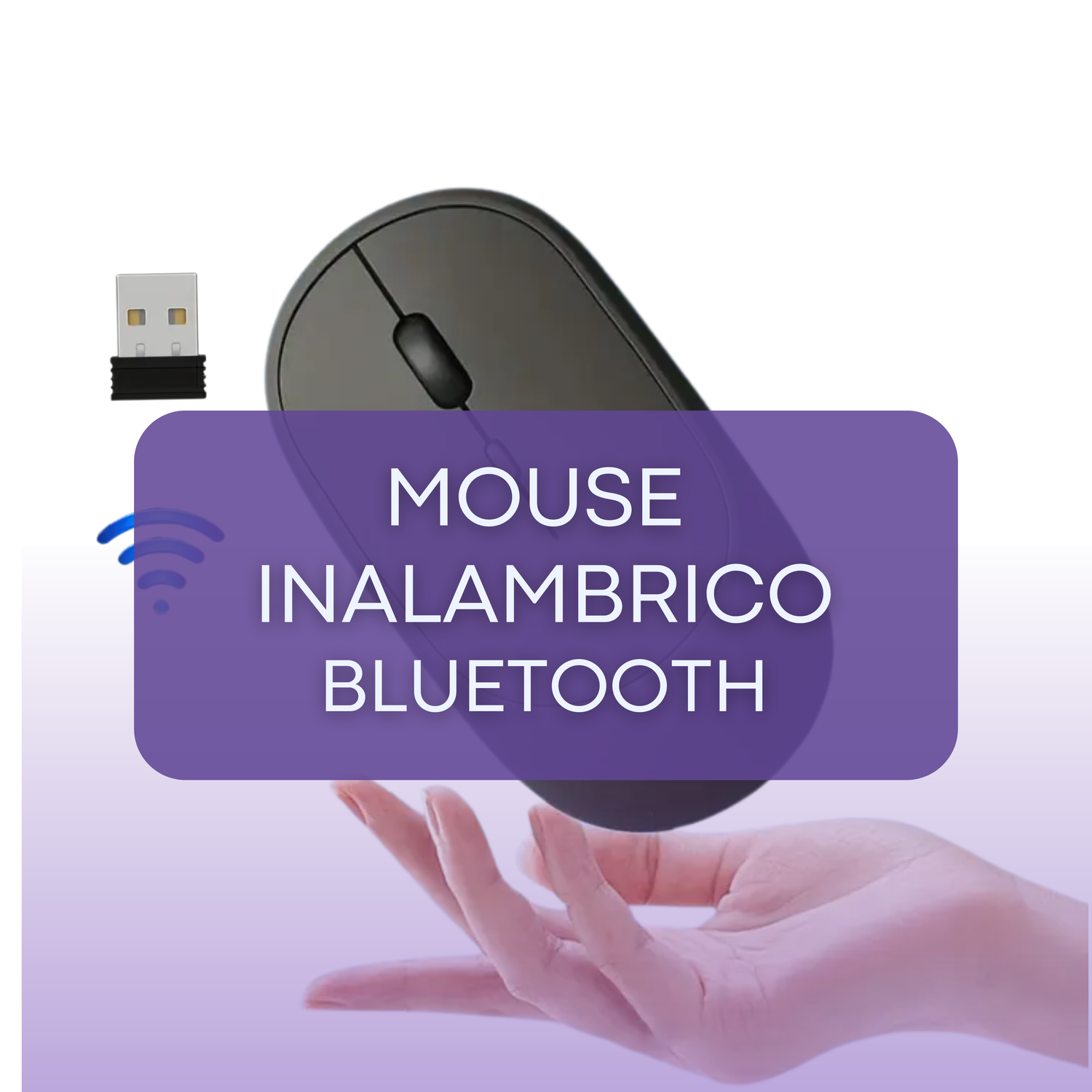 Mouse Inalambrico Bluetooth