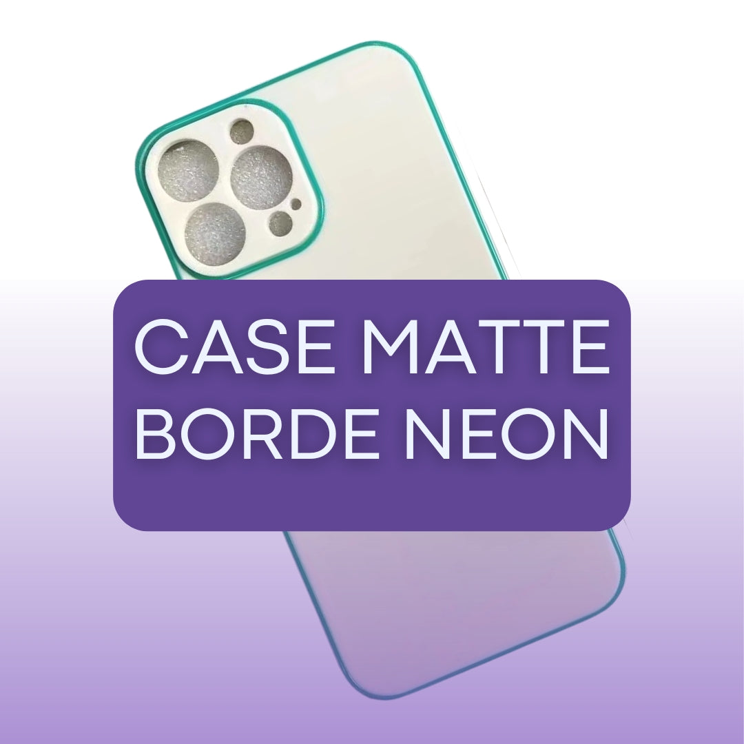 Case Matte Borde Neon