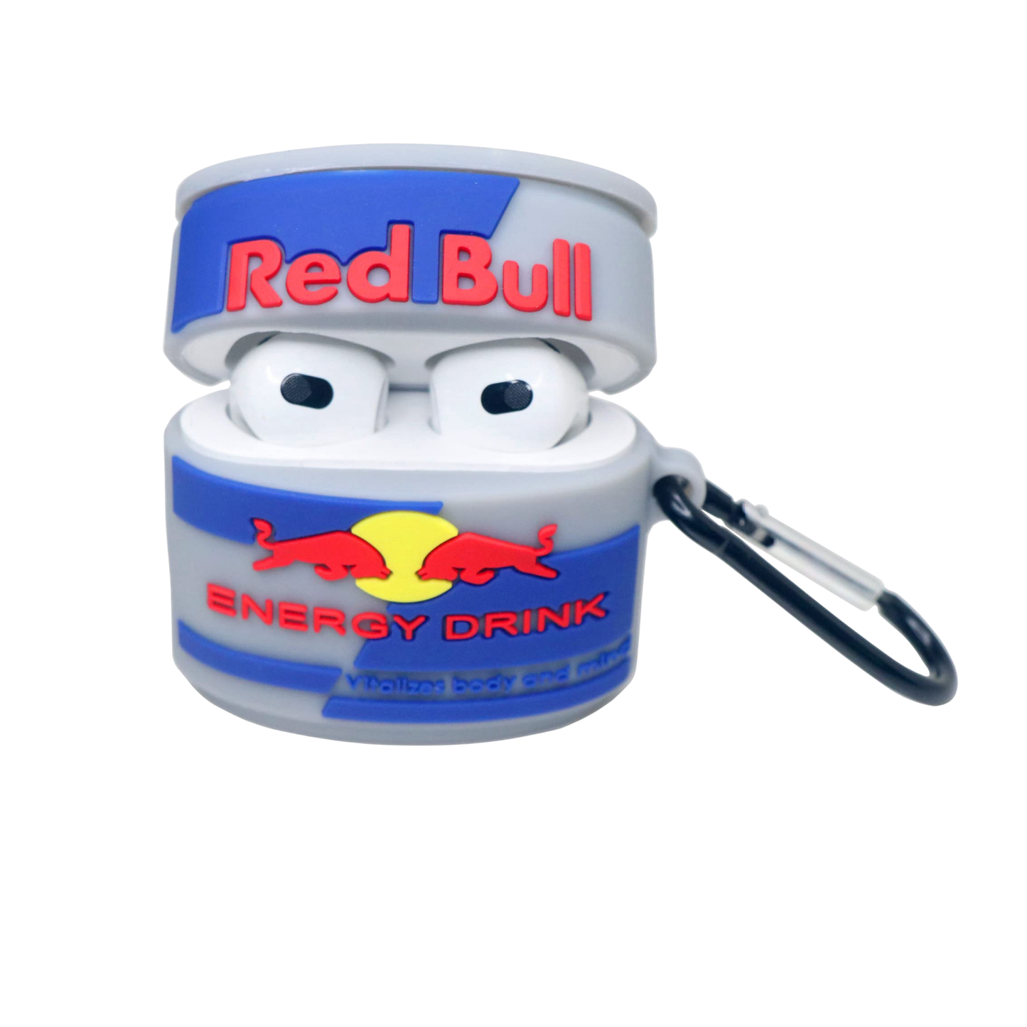 Funda Diseño 3D para Airpods + Arnes