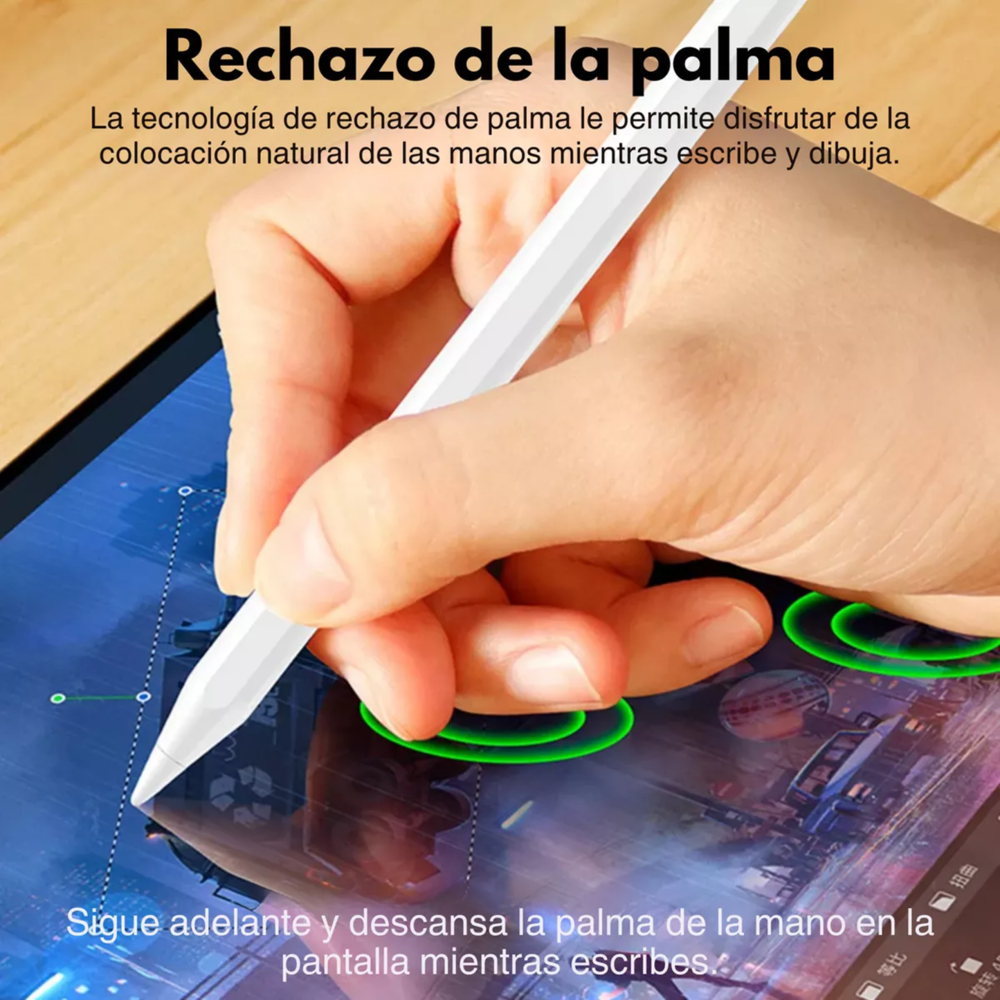 Pencil Rechazo Palma para iPad Carga Tipo  Lightning