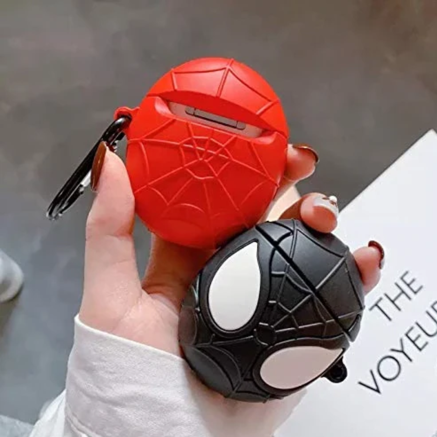 Funda Diseño 3D para Airpods + Arnes