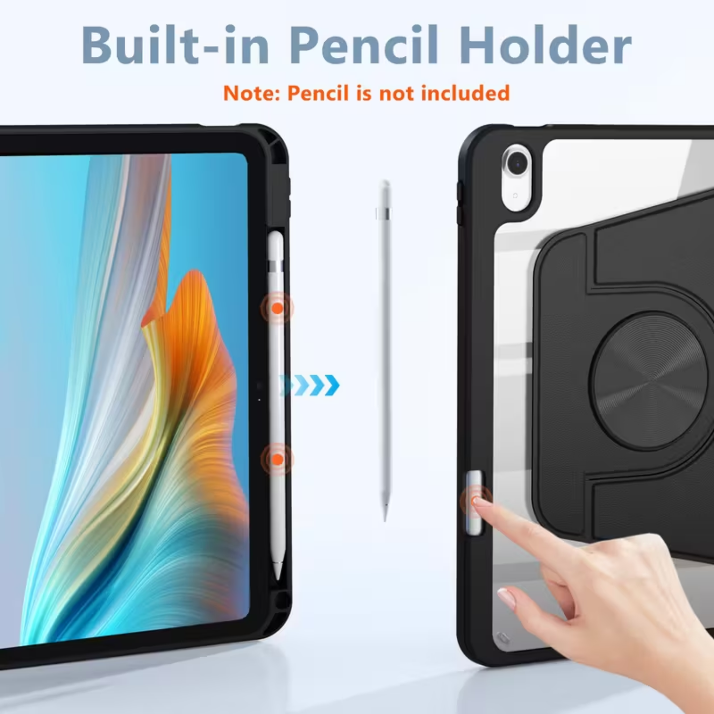 Case Magnetico Cristal 360 para iPad