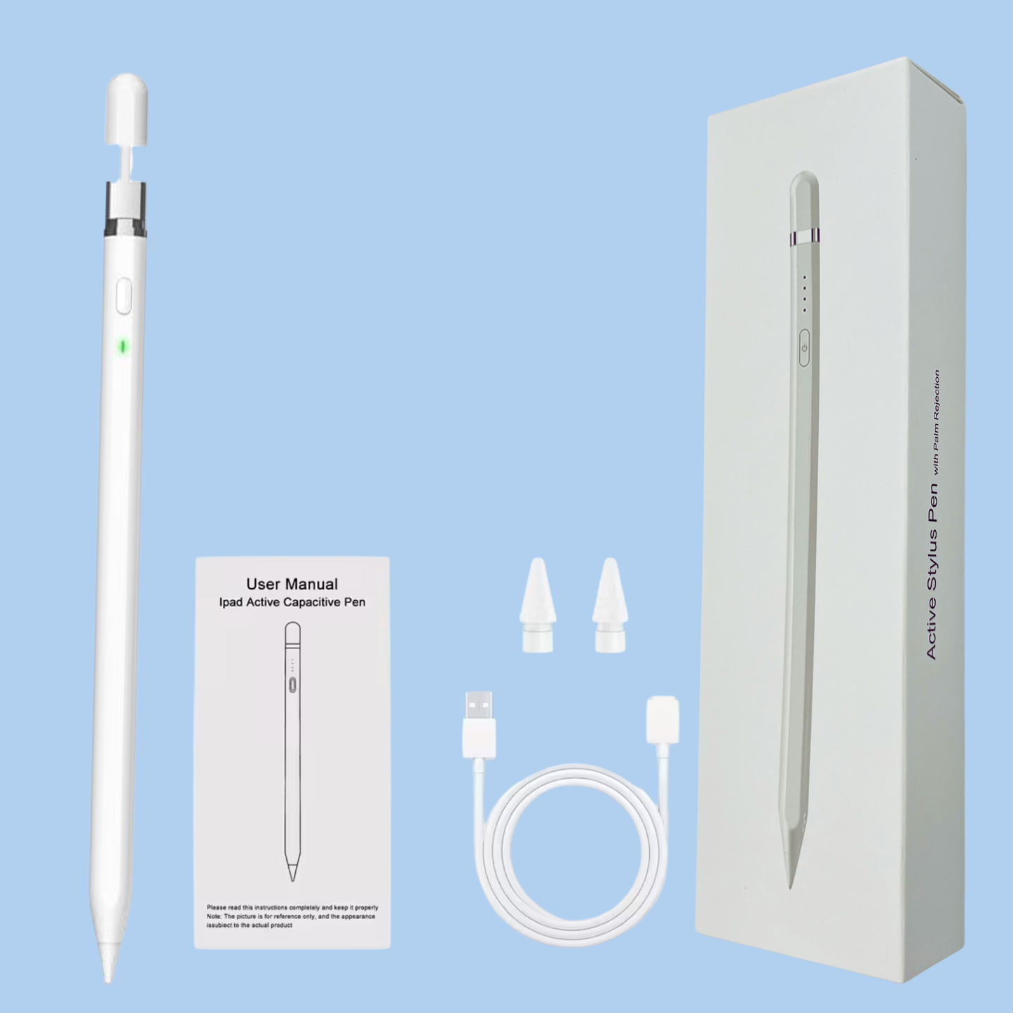 Pencil Rechazo Palma para iPad Carga Tipo C