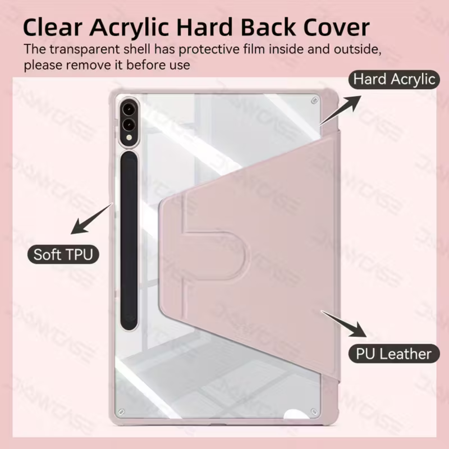 Case Magnetico Cristal 360 para Samsung