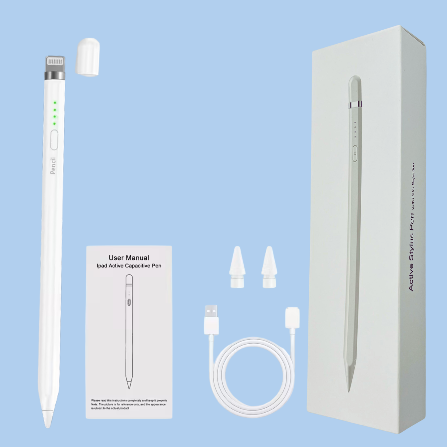 Pencil Rechazo Palma para iPad Carga Tipo  Lightning