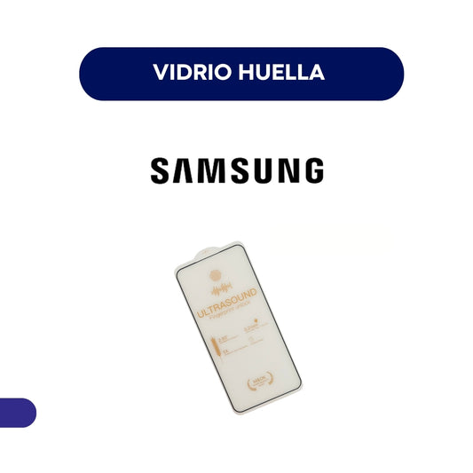 Vidrio Premium Con Reconocimiento De Huella Para Samsung