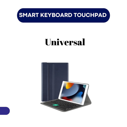 Funda Plegable Universal Con Teclado Touch Pad Para Tablet