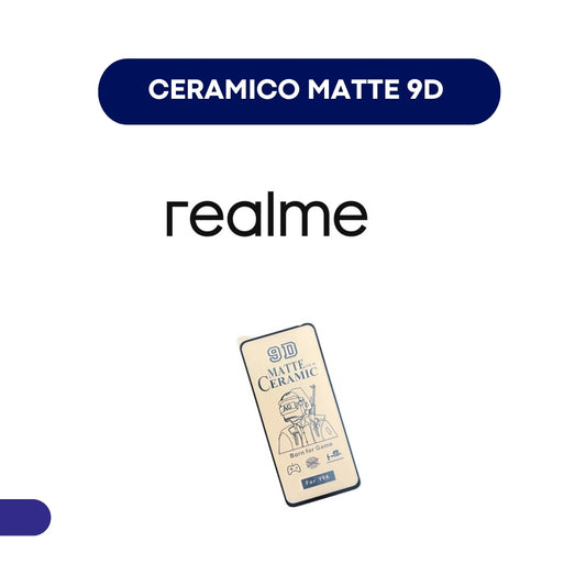 Vidrio Cerámica Matte 9d Para Realme